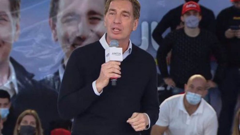 Cierre de campaña: Santilli estuvo en La Plata junto a Larreta y Bullrich