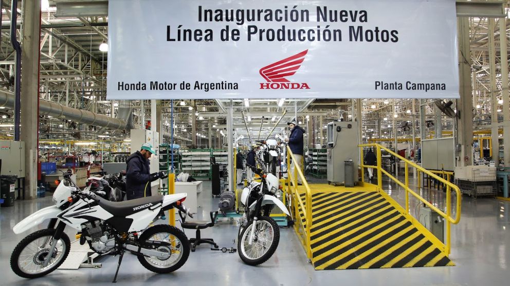 Honda comienza a producir un nuevo modelo de motos en la Argentina