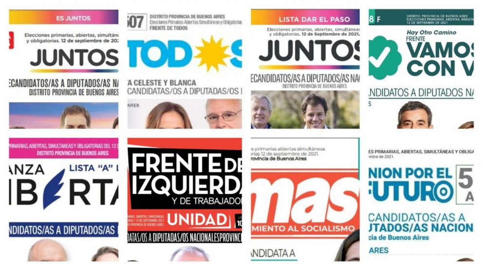 Elecciones legislativas 2021 candidatos