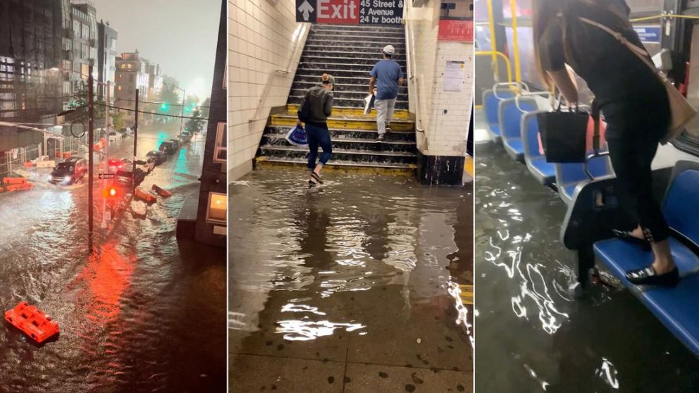 Inundaciones en Nueva York provocan al menos 25 muertos