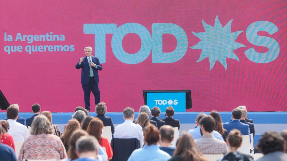 En Tecnópolis, Alberto apuntó a recomponer los lazos con el electorado