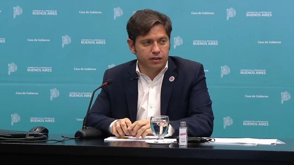 El gobernador bonaerense, Axel Kicillof, anunció una adhesión de casi 98%
