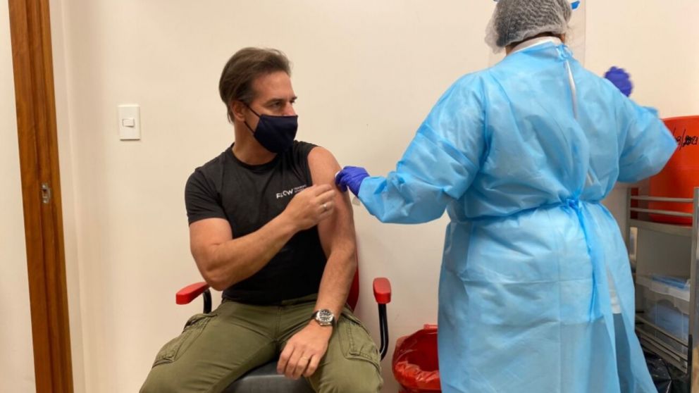 Lacalle Pou tenía dos dosis de Sinovac