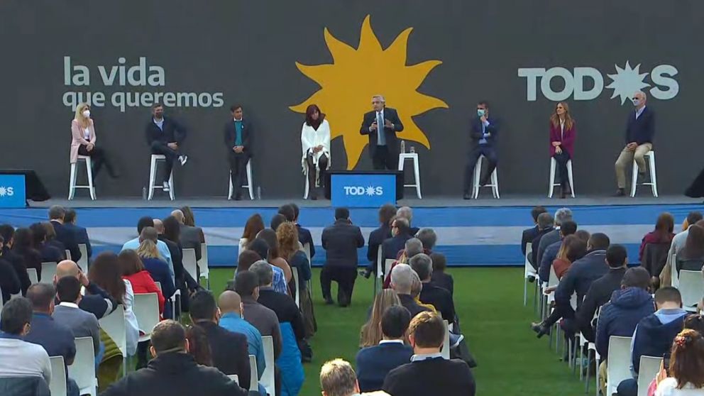 PASO 2021: Alberto Fernández encabezó el plenario del Frente de Todos