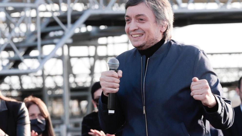 Elecciones 2021: Máximo Kirchner junto a Victoria Tolosa Paz en Cañuelas