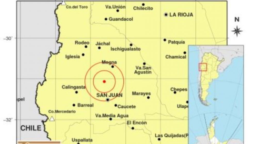 Terremoto en San Juan