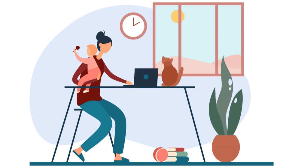 Muchas mujeres tienen una doble jornada laboral: fuera y dentro de casa, con las tareas de cuidado