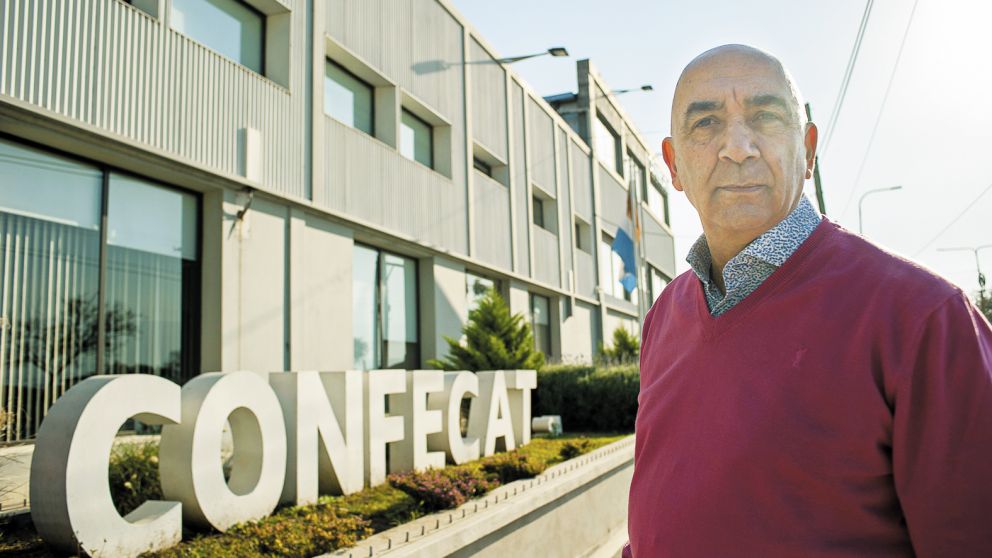 Carlos Muia, el empresario que compró Santista y reabrió una planta cerrada que adeudaba 80 indemnizaciones.Gentileza diario El Ancasti de Catamarca