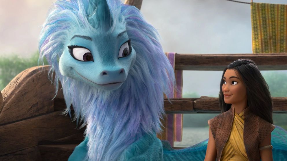 Raya y el último dragón: lo más visto en Disney+... pero gratis