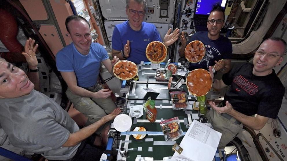 Los astronautas podrán elaborar sus propias pizzas en el espacio con ingredientes a elección