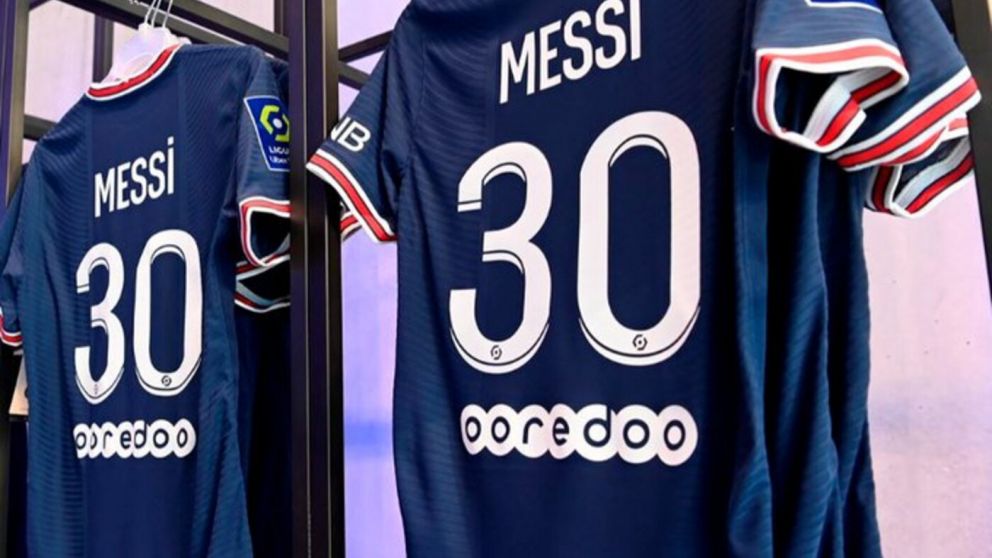 La camiseta del PSG de Messi