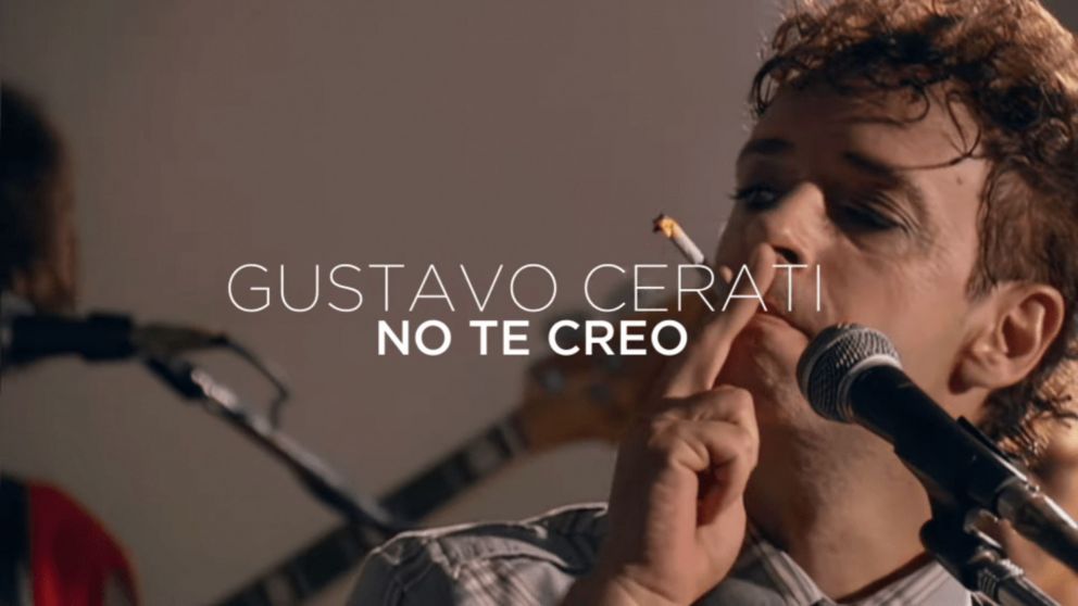 Gustavo Cerati "No te creo"