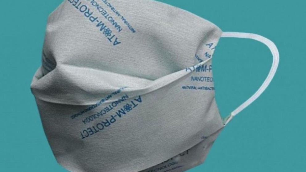 Desbaratan banda que falsificaba barbijos Atom-Protect del Conicet