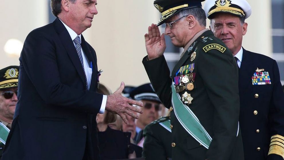 Bolsonaro cuenta con un fuerte respaldo de las Fuerzas Armadas del país