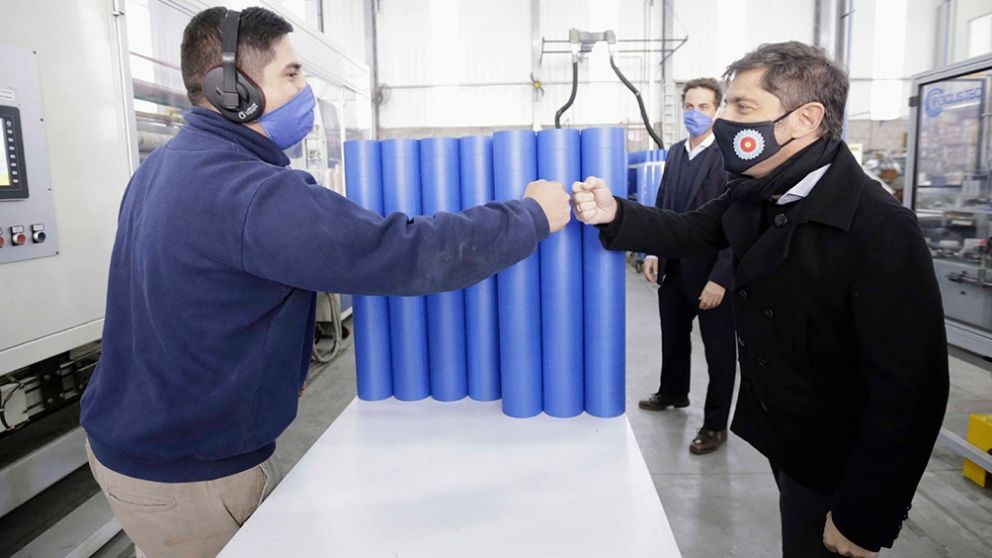 En Luján, Kicillof afirmó que los candidatos del Frente de Todos "defienden el modelo productivo"