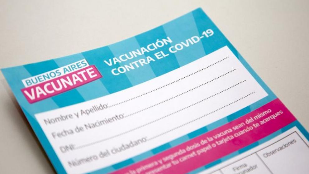 En total, la provincia de Buenos Aires recibi� 300.000 dosis de la vacuna de Moderna