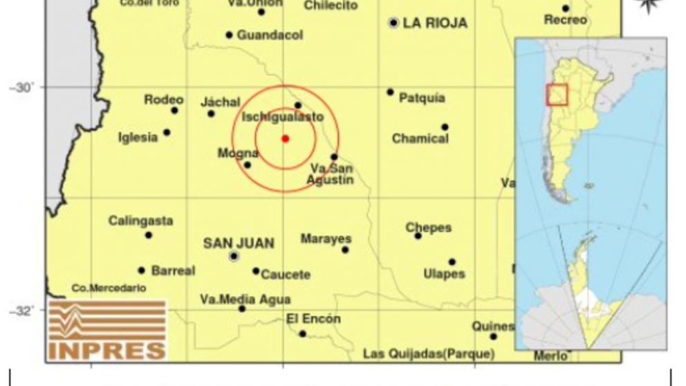 Terremoto en San Juan