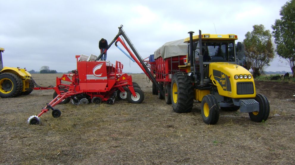 Las sembradoras avanzan en toda la zona núcleo
