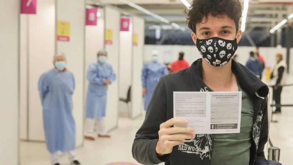 CABA vacuna jóvenes entre 18 y 24 años