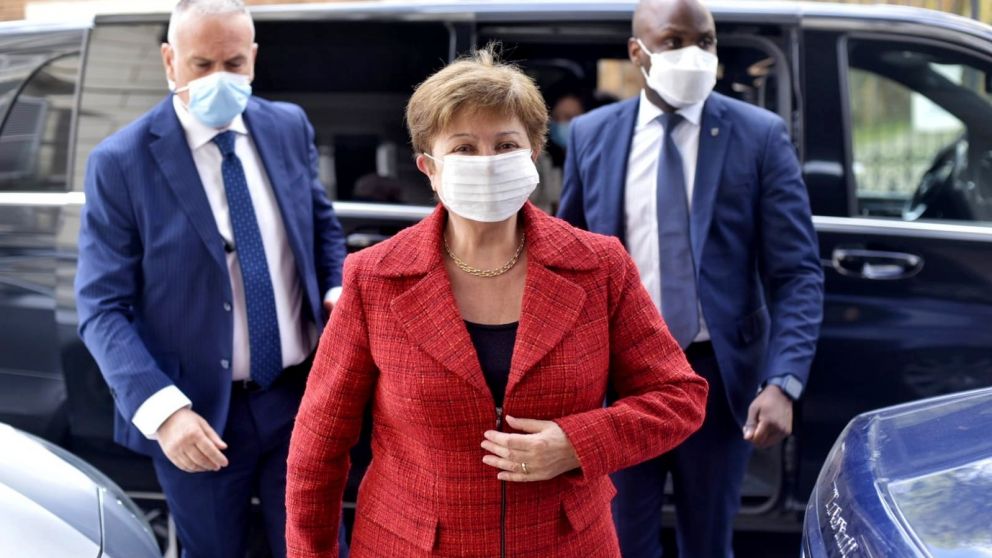 Georgieva se puso al frente del plan