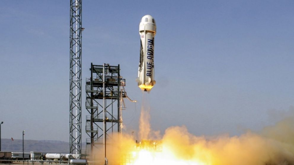 El vuelo al espacio de Blue Origin