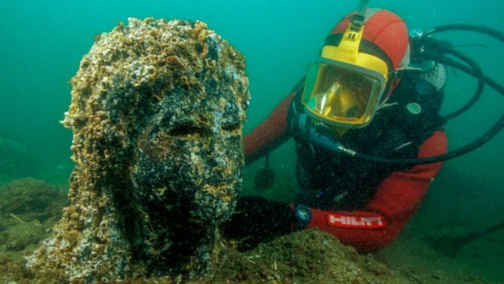 Heracleion, la increíble ciudad bajo el agua en Egipto - Fuente: BBC CHRISTOPH GERIGK©FRANCK GODDIO/HILTI FOUNDATION