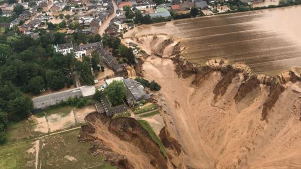 Inundaciones en Alemania y Bélgica: Más de 100.000 personas siguen sin electricidad