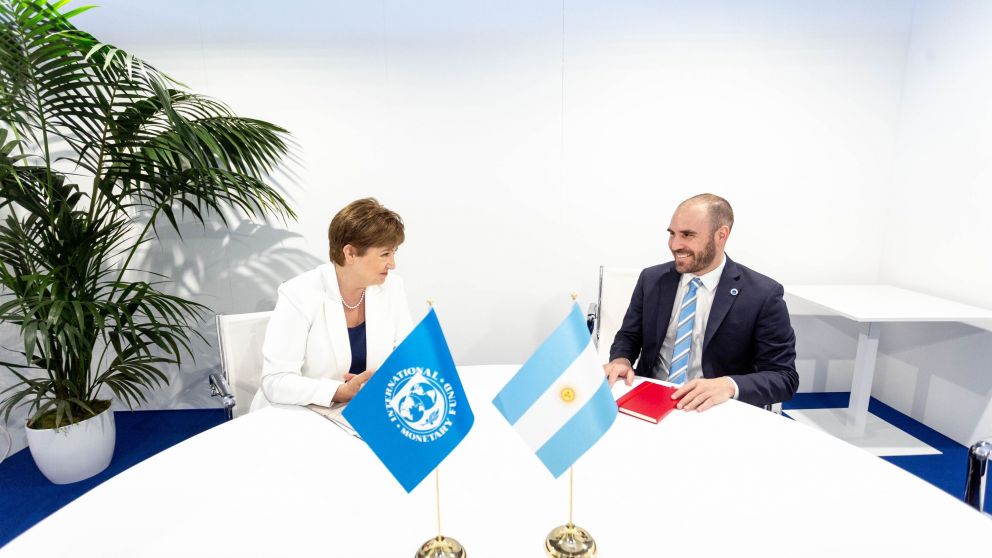 Martín Guzmán se reunió con Kristalina Georgieva el fin de semana pasado