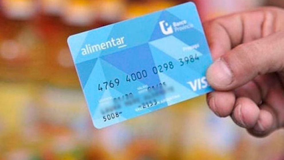 Tarjeta Alimenta con nuevas incorporaciones