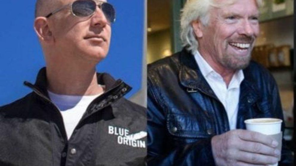 Los multimillonarios tienen su propia y personal "carrera espacial"