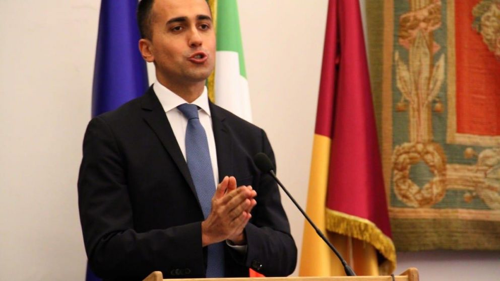 Luigi Di Maio encabezó un encuentro de la coalición internacional contra el EI en Roma