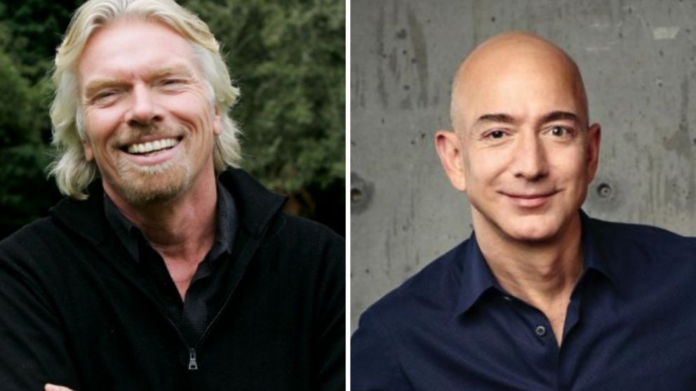 La carrera espacial de dos multimillonarios