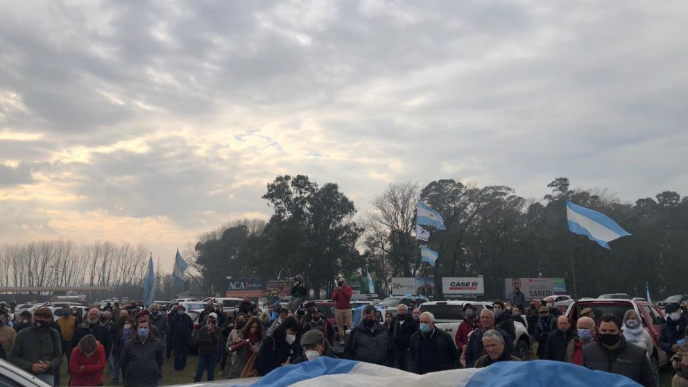 El acto se replicó en varios puntos del país