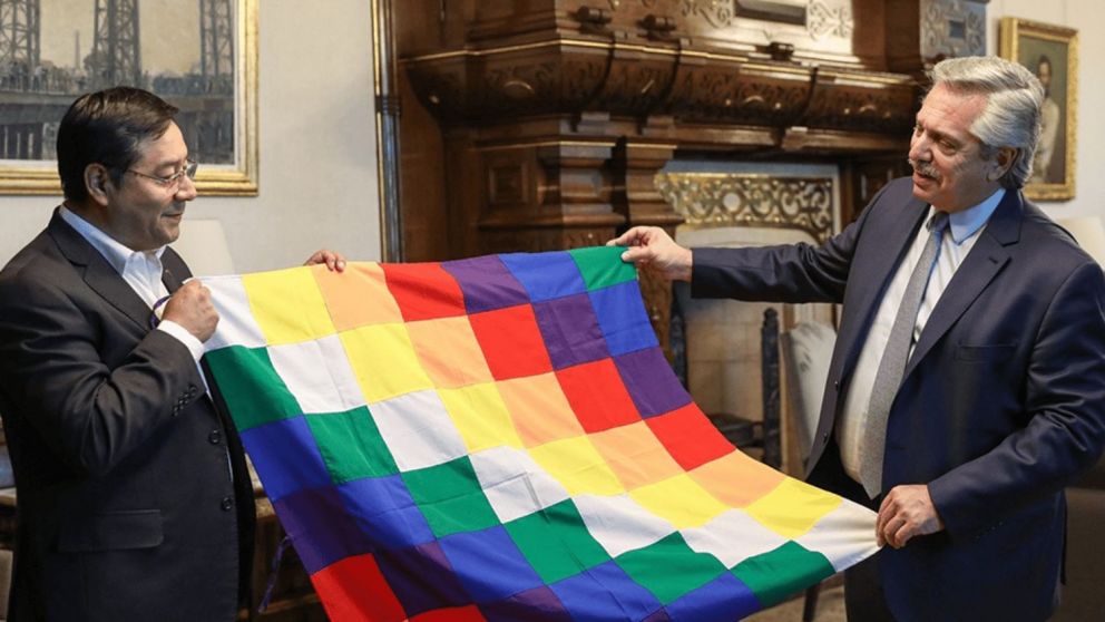 Alberto Fernández y Luis Arce