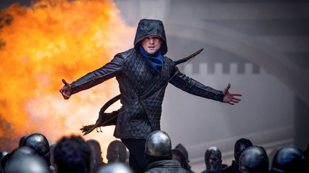 Taron Egerton se lució en Robin Hood, de 2018