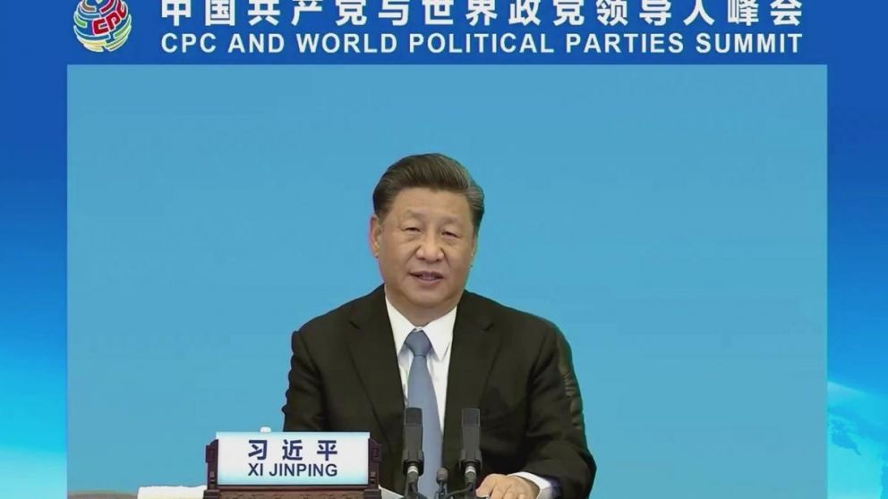 El presidente chino pidió "oponerse al ejercicio del unilateralismo, del hegemonismo y de la fuerza para solucionar los asuntos internacionales,"