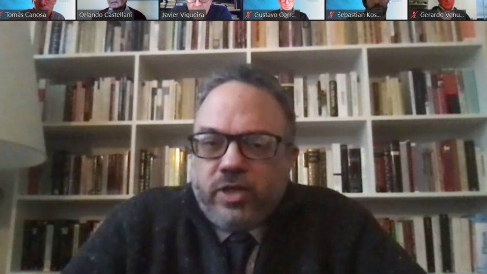 Kulfas mantuvo el encuentro de manera virtual con los empresarios metalúrgicos