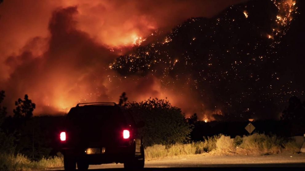 Incendios en Canadá por la ola de calor