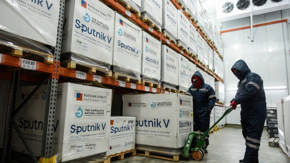Mañana arriban nuevas Sputnik V