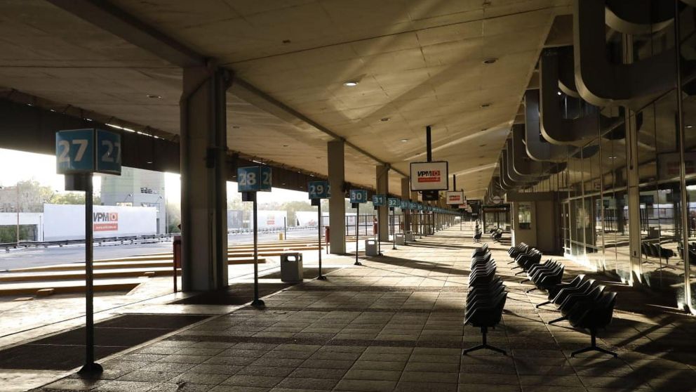 Los servicios de la terminal de Retiro habían sido traspasados a la Terminal Dellepiane