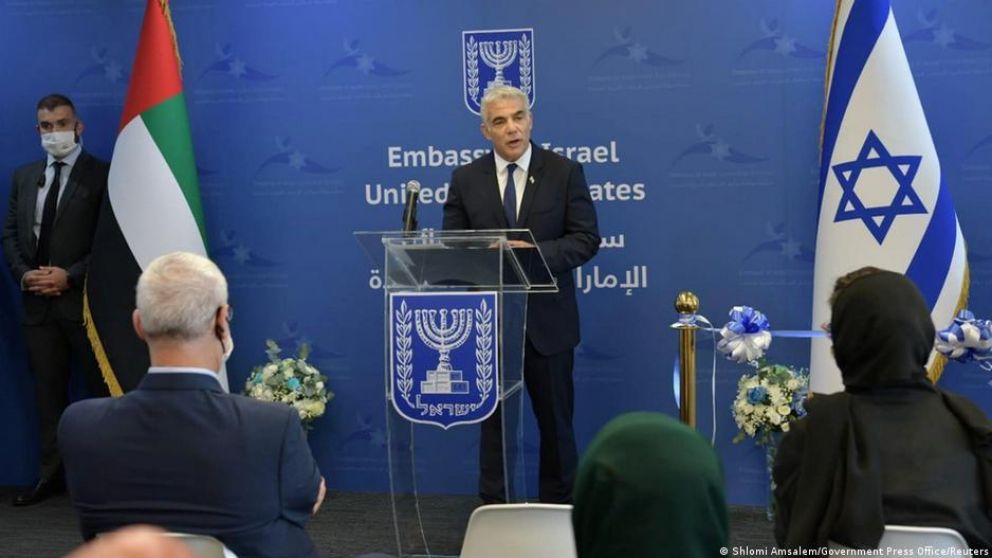 "No nos vamos a ir a ninguna parte. Oriente Medio es nuestro hogar. Estamos aquí para quedarnos" dijo Lapid