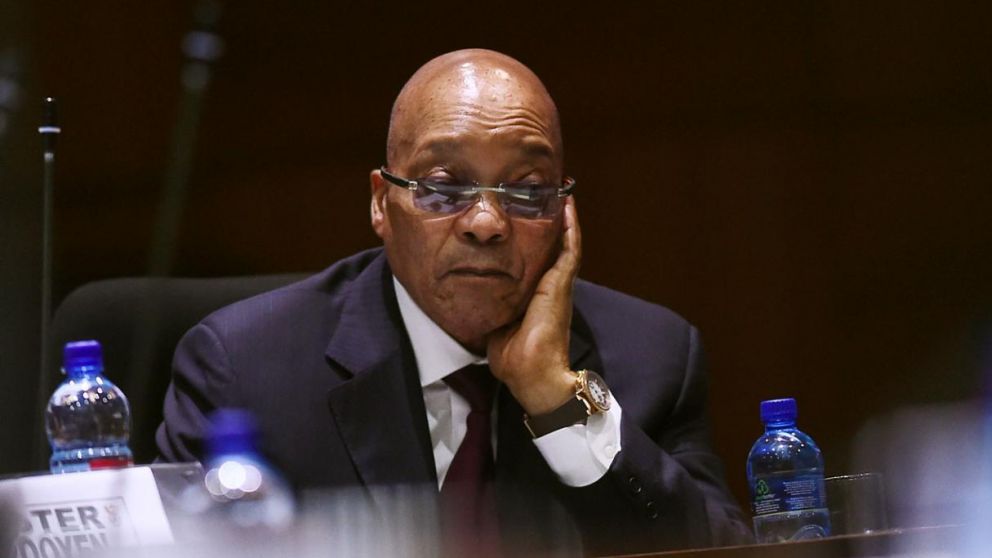Zuma, según el dictamen, deberá entregarse a la Policía en un plazo de cinco días