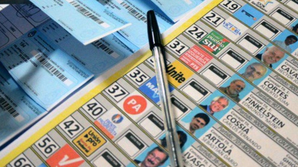 Incluye los nombres de los candidatos hasta el puesto 6