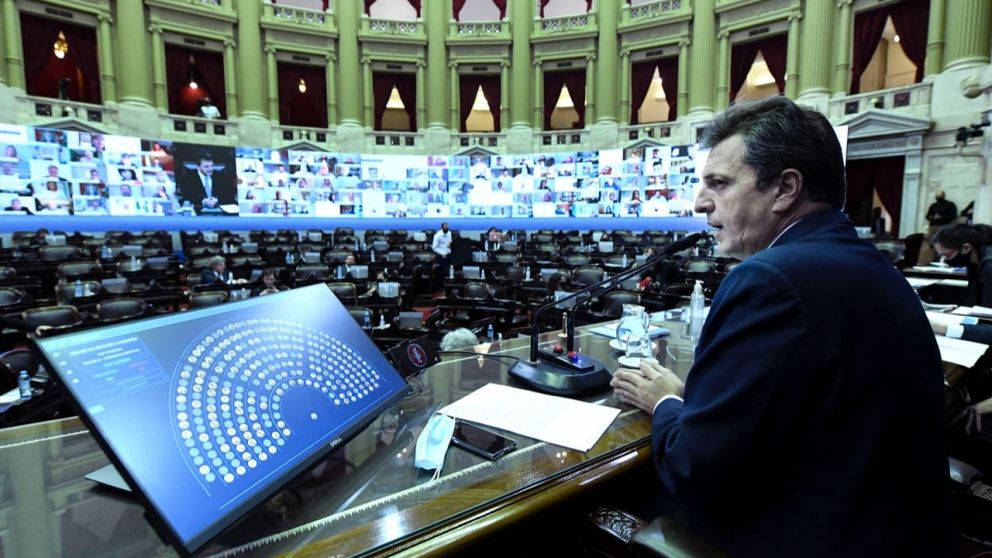 Massa recurrirá al fallo que avaló el funcionamiento remoto en Diputados para eludir las sesiones presenciales