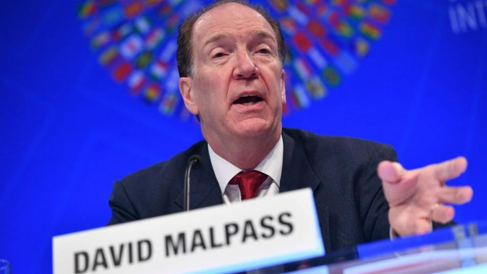 "Algunas de las mayores ganancias en prosperidad se han producido como consecuencia de crisis" dijo Malpass