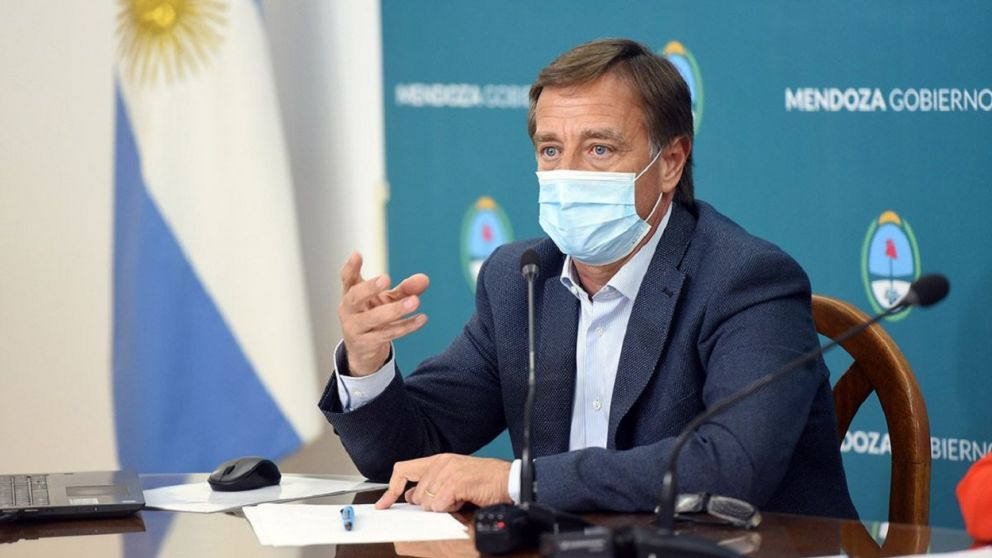 Rodolfo Suárez, gobernador de Mendoza