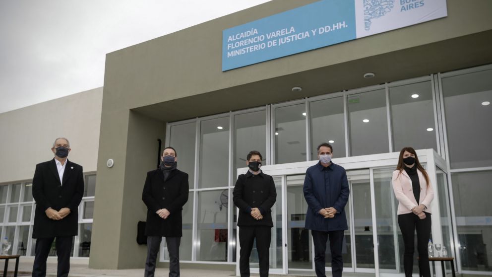 Kicillof inauguró hoy la Alcaidía Departamental de Florencio Varela