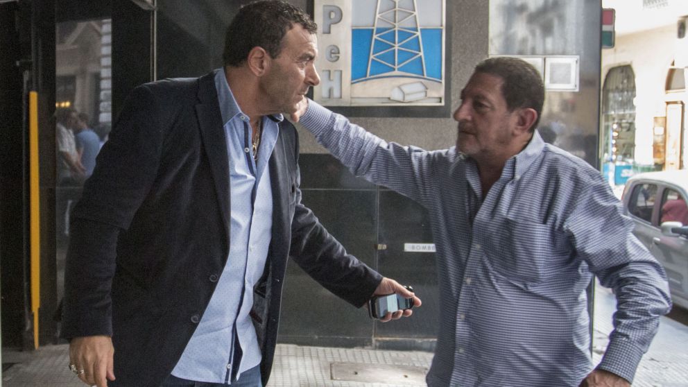 Norberto Di Próspero (APL) y el referente del MASA, Omar Viviani