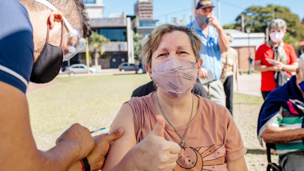 Casi el 70% de los inscriptos entre 18 y 59 años ya se vacunaron