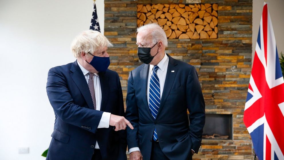 Después de Trump, Boris Johnson ve a Joe Biden como un "soplo de aire fresco"